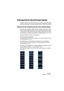 Page 265NUENDO
Der Mixer 10 – 265
Audiospezifische Bearbeitungsvorgänge
In diesem Abschnitt werden die Optionen und die grundlegenden Be-
arbeitungsvorgänge für audiobezogene Kanäle im Mixer beschrieben.
Optionen für den erweiterten Bereich eines Audiokanalzugs
Wenn Sie den erweiterten Mixer-Bereich geöffnet haben, können Sie 
für jeden Audiokanalzug festlegen, was im erweiterten Bereich ange-
zeigt werden soll. Sie können diese Einstellung separat für die einzel-
nen Kanäle oder global für alle Kanäle vornehmen...
