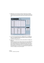 Page 398NUENDO
14 – 398 Fernbedienung des Mixers
3.Wählen Sie in der Liste links im Fenster »Generischer Controller«.
Die Einstellungen für den »generischen Controller« werden angezeigt und Sie können 
angeben, welches Steuerelement Ihres Geräts welchen Parameter in Nuendo steuern 
soll.
4.Verwenden Sie die Einblendmenüs »MIDI-Eingang« und »MIDI-Aus-
gang«, um die MIDI-Anschlüsse auszuwählen, an die Ihr Fernbedie-
nungsgerät angeschlossen ist.
5.Wählen Sie im Einblendmenü auf der rechten Seite in der Mitte eine...