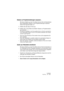 Page 555NUENDO
Der Pool 20 – 555
Dateien an Projekteinstellungen anpassen…
Mit diesem Befehl aus dem Pool-Menü können Sie die Dateiattribute 
aller ausgewählten Dateien an die Projekteinstellungen anpassen. 
Gehen Sie folgendermaßen vor:
1.Wählen Sie alle Clips im Pool aus.
2.Wählen Sie im Pool-Menü den Befehl »Dateien an Projekteinstellun-
gen anpassen…«.
Ein Dialog wird angezeigt, in dem Sie auswählen können, ob Sie die ursprünglichen, 
nicht umgewandelten Dateien, die sich im Pool befinden, beibehalten oder...