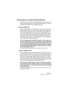 Page 647NUENDO
Synchronisation 25 – 647
Synchronisieren von anderen Geräten mit Nuendo
Eventuell möchten Sie noch weitere MIDI-Geräte zu Nuendo synchro-
nisieren. Es gibt zwei Arten von Synchronisationssignalen, die Nuendo 
übertragen kann: MIDI-Clock und MIDI-Timecode.
Senden von MIDI-Clock
Wenn Sie MIDI-Clock an ein Gerät senden, das diese Art von Synchro-
nisationssignal unterstützt, wird das Tempo des anderen Geräts vom 
Tempo in Nuendo gesteuert. Die Tempoeinstellung des anderen Ge-
räts hat keine...