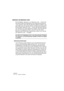 Page 710NUENDO
29 – 710 Arbeiten mit Dateien
Speichern und Speichern unter
Mit den Befehlen »Speichern« und »Speichern unter…« können Sie 
das aktive Projekt als Projektdatei (mit der Dateinamenerweiterung 
».npr«) speichern. Wenn Sie den Speichern-Befehl auswählen, wird 
das Projekt unter dem aktuellen Namen und Speicherort gespeichert. 
Mit dem Befehl »Speichern unter…« können Sie die Datei umbenen-
nen und/oder einen neuen Speicherort angeben. Wenn Sie das Pro-
jekt noch nicht gespeichert haben, oder wenn...