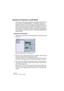 Page 718NUENDO
29 – 718 Arbeiten mit Dateien
Exportieren und Importieren von AAF-Dateien
Das Advanced Authoring Format (AAF) ist ein Multimedia-Dateiformat 
zum Austausch von digitalen Medien- und Metadaten zwischen ver-
schiedenen Systemen und Anwendungen auf mehreren Plattformen. 
Dieses Format wurde von den führenden Mediensoftware-Firmen, dar-
unter auch Pinnacle Systems, konzipiert und ermöglicht den verlust-
freien Austausch von Projekten zwischen verschiedenen Applikationen, 
d. h. Metadaten wie Fades,...