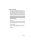 Page 725NUENDO
Arbeiten mit Dateien 29 – 725
Exportieren von OpenTL-Dateien
Stellen Sie sicher, dass alle Audiodateien (im Pool) und Spuren (im 
Projekt-Fenster) des Projekts Monodateien sind (teilen Sie Stereospu-
ren und Stereo-Interleaved-Audiodateien in Dual-Monodateien auf) 
und in 16-Bit oder 24-Bit vorliegen. Die OpenTL-Spezifikation unter-
stützt keine 32-Bit-Audiodateien. Wenn im Pool 32-Bit-Audiodateien 
enthalten sind, werden diese nicht exportiert. Vergewissern Sie sich 
außerdem, dass alle...