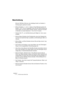 Page 6 
NUENDO
2 – 6 CM Automation Motor Mix 
Beschreibung
 
Mit dem CM Motor Mix kann eine beliebige Anzahl von Kanälen in 
Achtergruppen gesteuert werden.  
•  
Mit den Schaltern »« (oben im View-Bereich) werden die 
Kanäle 1–8, 9–16 usw. ausgewählt. Wenn Sie den Shift-Schalter ge-
drückt halten und einen dieser Schalter drücken, erfolgt die Auswahl 
in Schritten von einem Kanal (d. h. 1–8, 2–9, 3–10 usw.).  
•  
Drücken Sie »F1«, um die Motorisierung der Regler ein- bzw. auszu-
schalten.  
•  
Mit den...