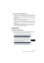 Page 67NUENDO
MIDI-Bearbeitung und Quantisierung 2 – 67
Worauf wirken sich die MIDI-Funktionen aus?
Welche Events von den MIDI-Funktionen beeinflusst werden, hängt 
von der Funktion, dem aktiven Fenster und der aktuellen Auswahl ab:
•Eine MIDI-Funktion kann u. U. nur auf MIDI-Events einer bestimmten Art ange-
wendet werden.
Die Quantisierung beeinflusst z. B. nur Noten, während die Funktion »Controller-Daten 
löschen« sich nur auf MIDI-Controller-Events auswirkt. 
•Im Projekt-Fenster werden die MIDI-Funktionen...