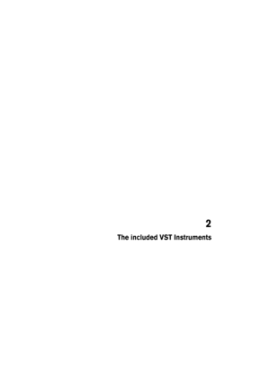 Page 1072
The included VST Instruments 