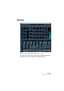 Page 209NUENDO
The mixer 10 – 209
Overview
The picture above shows an extended mixer (see page 235).
The mixer offers a common environment for controlling levels, pan, 
solo/mute status etc. for both audio and MIDI channels.   