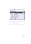 Page 345NUENDO
Automation 13 – 345
4.Clicking on a parameter in the structure list brings up the automation 
events in the event display.
The following parameters are available for all automation subtracks:
Parameter Description
Position The position of the automation event.
Value The value (0.000 to 1.000) of the automation event.   