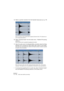 Page 450NUENDO
18 – 450 Audio warp realtime processing
5.Select a quantize resolution from the Quantize Type pop-up, e.g. 1/8.
Here is a section of the sample before applying Quantize Audio. The hitpoints are 
not on exact grid positions.
6.Select “Quantize Audio” from the Audio menu – Realtime Processing 
submenu.
Now the audio event is quantized by applying time stretch.
7.Open the audio event in the Sample Editor, and either select the Warp 
Samples tool or activate the “Show Warp Tabs” button on the...