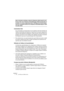 Page 34NUENDO
1 – 34 Les Plug-ins d’effets inclus
Dans le domaine numérique, seules les fréquences allant jusqu’à la moi-
tié de la valeur de la fréquence d’échantillonnage utilisée peuvent être re-
produites. Les valeurs apparaissant dans l’affichage de la bande Display 
sont par conséquent fonction de la fréquence d’échantillonnage du maté-
riel audio utilisé.
Commutateur Solo
Ce commutateur est situé dans le coin supérieur droit de la fenêtre de 
l’éditeur des bandes de fréquence. Il peut servir à écouter...