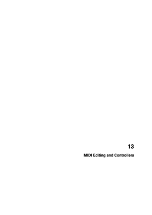 Page 11213
MIDI Editing and Controllers 