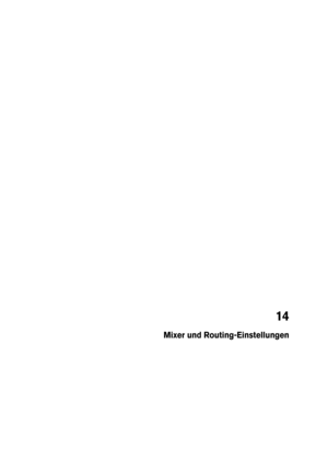 Page 29414
Mixer und Routing-Einstellungen 