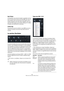 Page 438438
Édition des zones dans l’éditeur Sound
Key Follow
Ce paramètre vous permet de régler la modulation de hau-
teur en fonction des numéros de notes MIDI. Avec des va-
leurs positives, plus vous jouez des notes aiguës, plus la 
hauteur augmente. Avec des valeurs négatives, plus vous 
jouez des notes aiguës, plus la hauteur diminue. À +100
 %, 
la hauteur suit exactement la note jouée.
Center Key
Ce paramètre permet de définir la note MIDI qui sert de 
référence centrale à la fonction Key Follow (suivi de...