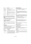 Page 187187
HALion Sonic
Sync
Sync ist die Abkürzung für Synchronisation. Ist Sync akti-
viert, lässt sich der Rate-Parameter mit folgenden Noten-
werten eingeben: 1/1, 1/2, 1/4, 1/8, 1/16, 1/32, 1/1T, 
1/2T, 1/4T, 1/8T, 1/16T, 1/32T, 1/1D, 1/2D, 1/4D, 1/8D, 
1/16D und 1/32D.
Depth
Mit diesem Parameter stellen Sie die Intensität der Modu-
lation ein. Sie können Werte zwischen 0 % und 100 % ein-
stellen. 
Phase
Hiermit können Sie das Klangbild von Mono bis Stereo 
verbreitern. Sie können Werte zwischen 0° und...