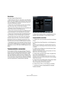 Page 221221
HALion Sonic
Interface HALion Sonic
L’interface de HALion Sonic est basée sur le concept de 
taille et de fenêtre uniques et est divisée en plusieurs sec
-
tions principales. Pour économiser l’espace sur l’écran de 
l’ordinateur, elle peut être condensée en une version plus 
compacte qui affiche uniquement les sections les plus im
-
portantes et masque le rack multi-programme ainsi que 
les sections d’édition.
Affichage compact
Section des fonctions du plug-in
La section des fonctions du plug-in se...