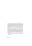 Page 160Virtual Guitarist
160 Français
Les informations contenues dans ce document sont sujettes à modification 
sans préavis et n’engagent aucunement la responsabilité de Steinberg Media 
Technologies GmbH. Le logiciel décrit dans ce document fait l’objet d’une Li-
cence d’Agrément et ne peut être copié sur un autre support sauf si cela est 
autorisé spécifiquement par la Licence d’Agrément. Aucune partie de cette 
publication ne peut en aucun cas être copiée, reproduite ni même transmise 
ou enregistrée, sans...