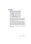 Page 221WAVELAB
Offline-Bearbeitung 9 – 221
Hi-fi Chorus
Die Arbeitsweise dieses Chorus unterscheidet sich etwas von der ande-
rer Chorus-Effekte. Ein Chorus-Effekt wird oft dadurch erreicht, dass eine 
Kopie des Signals einer Verzögerung unterzogen wird, die Intensität der 
Verzögerung kontinuierlich verändert und das bearbeitete Signal wieder 
mit dem Ausgangssignal gemischt wird.
Obwohl dieses Verfahren für die meisten Anwendungen qualitativ ange-
messen ist, folgt WaveLab einem natürlicheren Ansatz zum...