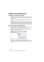 Page 30WAVELAB
3 – 30 Installieren der Software und Einrichten des Computers
Installieren eines CD/DVD-Brenners
Installieren und Anschließen der Hardware
Informationen zum Installieren von internen oder externen Brennern mit-
tels USB oder Firewire finden Sie in der Dokumentation Ihres Computers 
oder Brenners.
Prüfen Sie vor der Verwendung der Hardware mit WaveLab folgende 
Punkte:
• Vergewissern Sie sich, dass Sie für Ihren Brenner die neueste Firmware-Version 
installiert haben. Die Firmware von CD-Brennern...