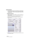 Page 462WAVELAB
19 – 462 Die Audiomontage
Die Kicker-Optionen
Im Audiomontage-Fenster gibt es spezielle Befehle zur Feinbearbeitung, 
die »Kicker-Optionen«. Diese können nicht nur auf Positionen der Clips 
angewendet werden, sondern auch auf einige Objekte und Eigenschaften 
in der Spuransicht.
Grundlegende Arbeitsschritte
1.Wählen Sie gegebenenfalls die Objekte aus, die Sie mit dem Kicker ver-
schieben möchten.
Wenn Sie z. B. die Position eines Clips, den Clip-Anfangspunkt/Clip-Endpunkt oder den...