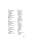 Page 881WAVELAB
Index 881
MIDI
Installieren (Windows) 31
Sampler anschließen 31
MIDI-Timecode 694
Mischen (Option) 109
Mixed-Mode-CD
Beschreibung 626
Erstellen 631
MME/WDM-Treiber 26
Mono-Schalter
Masterbereich 236
Montage, siehe »Audiomontage«
MRK-Dateien 352
MTC 694
MultiBand Compressor 827
Multitasking 320
Mute
Effekte 242
N
NaturalVerb 829
Nicht gebundene Dialoge 69, 187
Noise Gate 194
Noise Gate (PlugIn) 813
Normalisieren (Befehl) 188
Nulldurchgänge 99
Nulllinie 785
Nur bei Clipping (Option) 309
O
Öffnen...