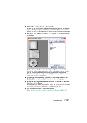 Page 64927
Synchronizing WaveLab to
external devices 