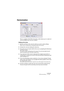 Page 207WAVELAB
Traitement off-line 9 – 207
Éliminer le décalage DC (composante continue)
Ce traitement permet de résoudre le problème d’une mauvaise adaptation 
entre différents appareils d’enregistrement.
Ce traitement doit être appliqué à des fichiers entiers – le problème qu’il 
résout affectant généralement tout l’enregistrement.
On parle de décalage DC (composante continue) lorsqu’une tension 
continue indésirable est venue se superposer au signal “utile”. Dans des 
cas particulièrement sévères, on...