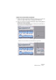 Page 55WAVELAB
Méthodes de base 5 – 55
Création d’une seconde fenêtre par glissement
1.Vérifiez que l’option “Autoriser la création de fenêtres avec la souris” est 
activée sur l’onglet “Édition Audio” du dialogue des Préférences.
2.Dans une zone libre de la fenêtre de WaveLab, cliquez et faites glisser le 
pointeur pour créer un rectangle.
Ceci doit avoir une certaine taille minimale. Si vous n’obtenez pas de nouvelle fenêtre, es-
sayez à nouveau avec un rectangle plus grand.
Délimitez une zone, afin d’obtenir...