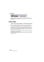 Page 60WAVELAB
5 – 60 Méthodes de base
Les Analyseurs
Rassemble des raccourcis pour accéder aux divers Analyseurs et VU-
mètres disponibles dans WaveLab, voir “Analyseurs et VU-mètres” à la 
page 163.
La Barre d’État
Elle est normalement affichée au bas de l’écran, mais elle peut être ca-
chée en utilisant l’onglet Environnement du dialogue des Préférences.
Cette barre affiche des informations en rapport avec la fenêtre active. Les 
informations en question dépendent du type de fenêtre active. Pour les...