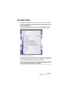 Page 61WAVELAB
Méthodes de base 5 – 61
Les menus directs
La plupart des affichages ont des menus directs qui leur sont associés.
• Pour faire apparaître un menu direct, cliquez avec le bouton droit de la sou-
ris dans la zone désirée.
Dans la fenêtre audio, par exemple, il y a un menu direct pour la règle de niveau, un pour 
chacune des règles temporelles, et un pour chacun des affichages de forme d’onde.
Le “menu direct” de la vue principale
Les menus directs reprennent les menus principaux (certaines options...