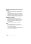 Page 706WAVELAB
28 – 706 Usage des échantillonneurs et création de boucles
Les différentes options de déplacement
• En agissant sur la partie gauche de l’affichage, vous déplacez le point de fin vers 
une position antérieure (à gauche) ou postérieure (à droite).
• En agissant sur la partie droite de l’affichage, vous déplacez le point de début 
vers une position antérieure (à gauche) ou postérieure (à droite).
• Si vous activez le “Lien”, les points de début et de fin se déplaceront simultané-
ment. Autrement...