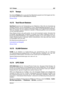 Page 47115.71 Tempo 457
15.71 Tempo
Das Zeitmaß Tempogibt an, wie schnell ein Musikstück gespielt wird. Die Angabe des Tem-
pos erfolgt üblicherweise in BPM (Beats Per Minute).
Glossar-Inhalt
15.72 Text/Excel-Dateien
Text/Excel bezeichnet die Textdarstellung einer Wellenform. Wenn Sie eine Audiodatei als
Textdatei speichern und sie anschließend in einem Tabellenkalkulationsprogramm wie z. B.
Excel öffnen, können Sie sie in Textform (dezimal) anzeigen und die Samplewerte bearbeiten.
Wird eine Textdatei, die eine...