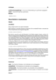 Page 894.9 Skripte 75
printError(messageString) – Es wird eine Fehlermeldung im Log-Fenster ausgegeben.
clear() – Löscht den Inhalt des Log-Fensters.
Beispiel:
logWindow.clear();
Skript-Befehle in Audiodateien
Objekte
activeWave
Dieses Objekt steht für eine aktive Audiodatei.
Viele Funktionen verwenden Presets als Argument. Die normalize()-Funktion verwendet als
Preset beispielsweise das folgende Argument:
activeWave.normalize("myPreset");
Der Vorteil ist, dass Sie nicht viele Parameter in den Skripts...