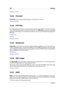 Page 416402 Glossary
Glossary contents
15.33 Formant
Formants are the distinguishing frequency components of a sound.
Glossary contents
15.34 FTP Site
File Transfer Protocol (FTP) is a network protocol used to copy a ﬁle from one host to another
over a TCP/IP-based network such as the Internet. An FTP sitemay require user-based
password authentication or it may allow anonymous user access. Podcasts are published to
FTP sites.
Publish menu
FTP site
Glossary contents
15.35 Headroom
Headroom is the amount by which...