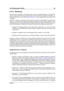 Page 794.6 Processamento ofﬂine 65
4.6.16 Rendering
Per renderizzare gli effetti in un ﬁle temporaneo o ﬁnale è possibile utilizzare la funzione Ren-
derizza. Tenere presente che la funzione Salva del menu File non esegue il rendering. La
funzione Renderizza è parte della
Sezione Master e in altre applicazioni è nota anche come
"mixaggio".
Quando si esegue il rendering di un ﬁle vengono "stampati" tutti gli effetti e le impostazioni
audio con cui l'audio viene inviato alla Sezione Master,...