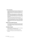 Page 110WaveLab Essential
7 – 110 Arbeiten im Wave-Fenster
Mit der Computertastatur
• Wenn Sie die [Umschalttaste] gedrückt halten und die Pfeil-Nach-Links- oder 
Pfeil-Nach-Rechts-Taste drücken, wird der Start- bzw. Endpunkt um ein Pixel 
(Bildpunkt) nach links bzw. rechts verschoben. Wenn Sie zusätzlich die 
[Strg]-Taste gedrückt halten, wird der jeweilige Punkt stattdessen um 20 Pixel 
verschoben.
• Wenn Sie die [Umschalttaste] gedrückt halten und die [Bild-Ab]- oder [Bild-
Auf]-Taste drücken, wird der...