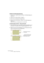 Page 112WaveLab Essential
7 – 112 Arbeiten im Wave-Fenster
Einstellen der Nulldurchgang-Erkennung
1.Schalten Sie im Optionen-Menü die Option »Am Nulldurchgang aus-
richten« ein.
2.Wählen Sie im Optionen-Menü »Vorgaben…«.
3.Klicken Sie auf die Bearbeiten-Registerkarte.
4.Nehmen Sie die Einstellungen im Bereich »Am Nulldurchgang aus-
richten« vor.
Weitere Informationen zum Dialog finden Sie in der Online-Hilfe.
Am Nulldurchgang ausrichten – Wirkung überprüfen
1.Achten Sie darauf, dass »Ausschalten bei starker...