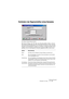 Page 399WaveLab Essential
Erzeugen von Loops 19 – 399
Verändern der Eigenschaften eines Samples
Der Dialog »Sample-Eigenschaften«
Mit diesem Dialog, den Sie über das Sampling-Menü öffnen, können 
Sie bestimmte Einstellungen für ein Sample vornehmen. Hier wird das 
Sample nicht bearbeitet, sondern es werden nur Eigenschaften hinzu-
gefügt, die der empfangende Sampler gegebenenfalls nutzen kann.
Option Beschreibung
Name Der Name, der im Sampler für dieses Sample verwendet wird.
Note Hier wird festgelegt, mit...