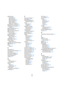 Page 243243
Index
Masterbereich
Ausschalten 91
Beschreibung 91
Dithering-Sektion 98
Effects-Sektion 94
Master-Sektion 93
Sektionen verwalten 92
Masterbereich verwenden 91
Masterbereich-Vorgaben 100
Gruppen 101
Maus-Arbeitsbereiche 125
Maximale Breite 37
Mehrere Kopien (Option) 51
Meta Normalizer
Audiomontage 141
Mischen (Option) 51
Mixed-Mode-CD
Beschreibung 156
Erstellen 158
MME/WDM-Treiber 14
Mono-Schalter
Masterbereich 94
Montage, siehe »Audiomontage«
MRK-Dateien 109
Mute
Effekte 96
N
NaturalVerb 221
Nicht...