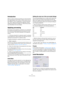 Page 6868
Off-line processing
Introduction
When we refer to off-line processing, we mean functions 
that “permanently” alter the file, to make it sound more or 
less different. This is in opposition to “real-time process-
ing”, which makes the file play back differently, without 
making any permanent changes to it. Real-time process-
ing is described in the next chapter.
Applying processing
Processing can be applied to a selection or to a whole file. 
For certain processing operations processing the entire...