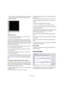 Page 7171
Off-line processing
 If the curve starts out horizontally flat and then rises upwards, 
signals in the flat area will be eliminated completely. This is 
called (noise) gating.
Gating
Setting up the curve
You can drag any breakpoint in the curve to any posi-
tion, using the left mouse button.
When you move breakpoints closer to the left side or 
the bottom of the graph, you will note that the number of 
positions is more limited. This is due to the nature of digital 
audio, where, for lower levels, a...