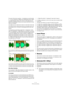 Page 7474
Off-line processing
For each of the two sections – the fade-out and the fade-
in – you can select an Offset and a Damping value. When 
you adjust these values, the curves in the wave are ad-
justed accordingly so that you can see what kind of cross-
fade you will get.
The Offset factor determines where in the fade section the 
file will play at its “mid level” (normally half the level, see 
below).
The Damping parameters adjust the “steepness” of the 
fade. For example, a -6dB setting for the fade-in...