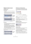 Page 3838
Édition dans la fenêtre audio
Réglage du facteur de zoom
À propos du zoom
Zoom horizontal
 Si vous zoomez en arrière au maximum, la fenêtre accueille 
tout le fichier.
 Si vous zoomez en avant au maximum, chaque échantillon se 
verra attribuer quelques pixels à l’écran. Vous pouvez ainsi 
éditer les formes d’onde très précisément, à l’échantillon près.
Zoom vertical
 Si vous zoomez en arrière au maximum, toute la hauteur de la 
forme d’onde tient dans la fenêtre. Pour le vérifier, observez la 
règle...