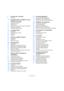 Page 44
Table des matières
8À propos de ce manuel
9Bienvenue !
10Connexions VST : Configurer les bus 
d’entrée et de sortie
11À propos de ce chapitre
11Configurer les bus
14Utiliser les bus
16Configurer des voies de Groupe et d’effets (FX)
17À propos du monitoring
17Instruments/effets externes
22La fenêtre Projet
23Présentation
25Présentation de la fenêtre
33Opérations
58Options
61Lecture et palette Transport
62Présentation
63Opérations
65Options et réglages
68Enregistrement
69Présentation
69Méthodes...