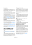 Page 348348
Préréglages de piste
Introduction
Les préréglages de piste sont des modèles que vous 
créez à partir de pistes audio, MIDI ou instrument – ou de 
plusieurs de ces pistes – et que vous appliquez à des pis-
tes existantes du même type. 
L’intérêt de ces préréglages de piste est :
De vous permettre d’accéder, de naviguer, de sélection-
ner, de modifier et de pré-écouter rapidement des sons.
De vous procurer un moyen rapide de réutiliser des ré-
glages de voies dans des projets.
Les préréglages de piste...