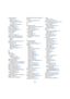 Page 567567
Index
Fondus enchaînés
Création 96
Durée par défaut 96
Éditeur de Fondu Enchaîné 
Simple 97
Édition dans le dialogue 97
Préréglages 100
Forcer la Vélocité 383
Format d’affichage 31
Format d’enregistrement 72
Format temporel 31
Forme d’Onde
Zoom 35
Fraction de mesure 444
Fréquence d’échantillonnage 34
Fusion (mode d’Enregistrement)
Audio 77
MIDI 84
Fusion avec le Presse-Papiers 258
FX (pistes/voies)
À propos 186
Ajouter des effets pour 187
Configuration 186
Diriger les départs vers 188
Solo 191
G
Gain...