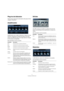 Page 99
Les plug-ins d’effet fournis
Plug-ins de distorsion 
Cette section regroupe les descriptions des plug-ins de la 
catégorie “Distortion”.
AmpSimulator
AmpSimulator est un effet de distorsion, imitant le son de 
diverses combinaisons d’amplis de guitare et de haut-
parleurs de différents types. Une large sélection d’amplis 
et d’enceintes est disponible. 
Ses paramètres sont les suivants :
DaTube
Cet effet recrée par émulation la chaleur et le son cha-
toyant caractéristiques des amplificateurs à lampes...