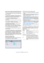 Page 1212
Connessioni VST: Configurazione bus ingresso e uscita
Usare la finestra di dialogo Impostazioni Periferica per as-
segnare i nomi ad ingressi ed uscite dell’hardware audio:
1.Dal menu Periferiche aprire la finestra di dialogo Impo-
stazioni Periferiche.
2.Assicurarsi che nella pagina VST Audio System sia 
selezionato il driver corretto per l’hardware audio, in modo 
che la scheda audio appaia nell’elenco Periferiche.
3.Selezionare la scheda audio dall’elenco.
Le porte d’ingresso e uscita disponibili...