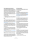 Page 280280
L’Editor dei Campioni
Creare mappature groove quantizzate
Si possono generare mappature groove quantizzate ba-
sate sugli hitpoint creati nell’Editor dei Campioni. La quan-
tizzazione groove non è destinata a correggere errori, ma a 
costruire feel ritmici. Per farlo, si confronta la musica regi-
strata con un “groove” (una griglia tempo generata dal file) 
e si spostano le note più opportune in modo che la loro 
temporizzazione coincida con quella del groove. In altre 
parole, si può estrarre la...