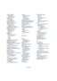Page 529529
Indice analitico
Incolla - Strumento
Editor MIDI370
Finestra Progetto46
Incolla all’Origine45
Incolla Tempo
Editing MIDI370
Indica Trasposizioni116
Indicatore di Sync450
Indicatore Performance143
Indicatori di Livello
Impostazioni138
Modalità Post-Fader68
Indicazione tempo - Display414
Individua Silenzio252
Informazioni sui Plug-in
MIDI plug-in346
Plug-in VST184
Ingr.Meter67
Ingrandimento
Editor dei Campioni261
Forme d’onda33
Info32
Preset34
Storia35
Ingrandimento Forma d’onda33
Ingrandimento N...