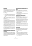 Page 8484
Einrichten des Systems
Einleitung
In diesem Kapitel finden Sie Informationen zum Einrichten 
Ihres Computers. Beschrieben werden sowohl die Grund-
voraussetzungen (Audiokarte, Treiber usw.) als auch kom-
plexere Audio- und MIDI-Systemkonfigurationen.
Grundlagen
RAM – Die Anzahl der Audiokanäle, mit denen Sie ar-
beiten können, hängt unmittelbar von der Größe Ihres Ar-
beitsspeichers ab.
Generell gilt »je mehr, desto besser«.
Festplattengröße – Die Größe der Festplatte legt fest, 
wie viele Minuten...